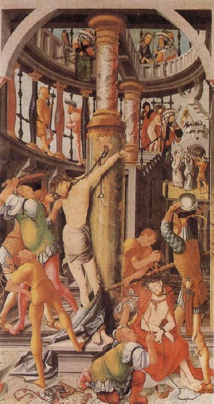 Jorg Ratgeb The Flagellation of Christ china oil painting image